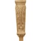 Ekena Millwork 6 1/4"W x 3"D x 22"H Large Acanthus Pilaster Corbel, Cherry CORW06X03X22PACH - alternate 3